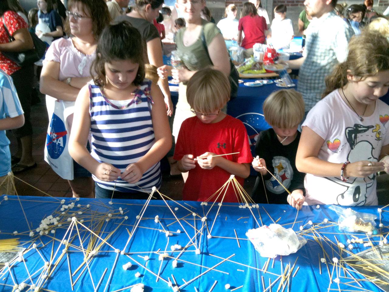 Stennis Space Center visited three Mississippi communities Sept. 11-13, offering interactive and space-related exhibits and presentations to visitors in Grenada, Oxford and Tupelo. Young visitors to the Powerhouse Community and Arts Center in Oxford enjoyed hands-on educational activities during the NASA Night event Sept. 11.