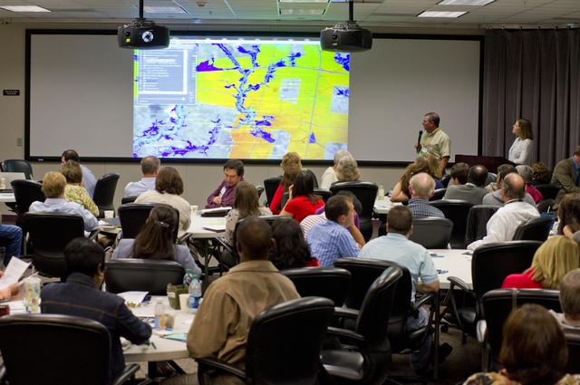 NASA image: Climate risks workshop