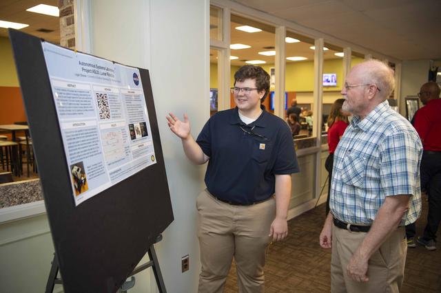 NASA image: Summer Interns Display NASA Stennis Work