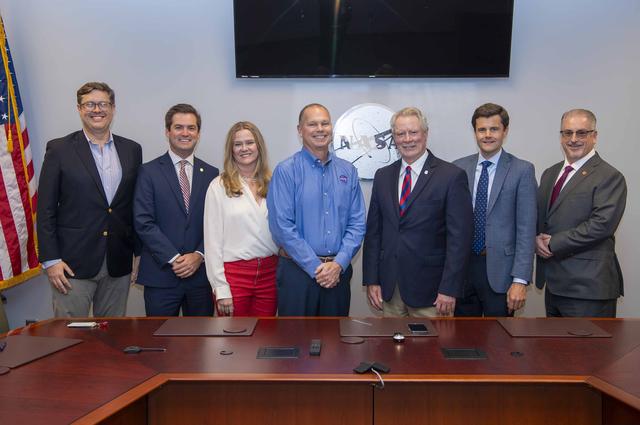 NASA image: University of Mississippi Leadership Visit NASA Stennis