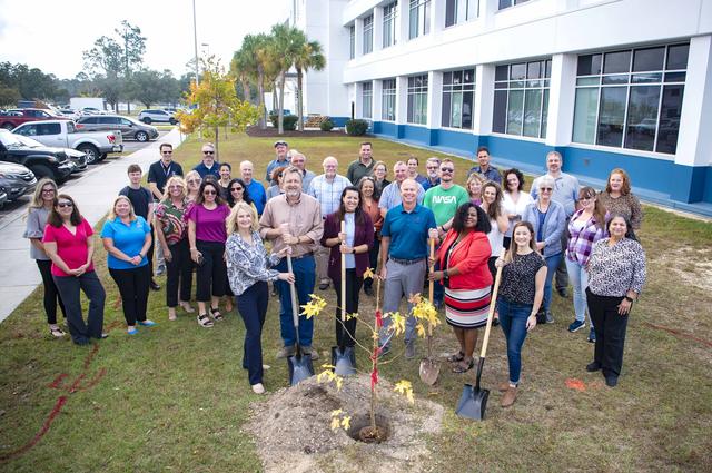 NASA image: NASA Stennis Plants Artemis Moon Tree