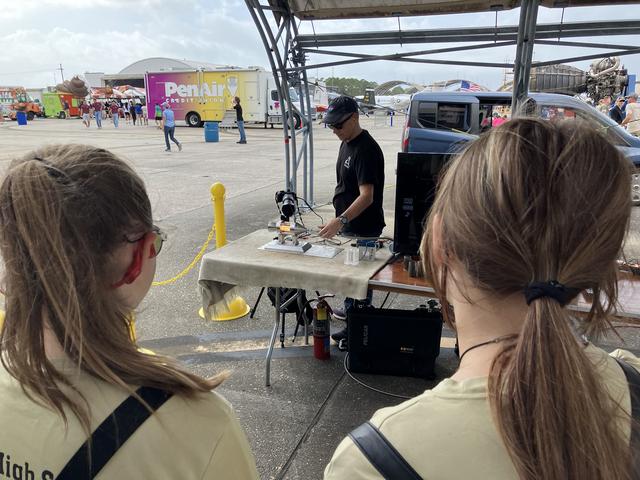 NASA image: NASA Attends Blue Angels Airshow