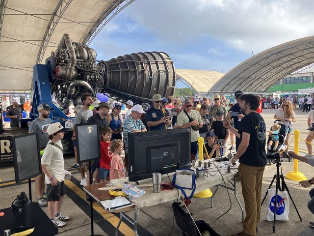 NASA image: NASA Attends Blue Angels Airshow