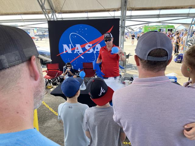 NASA image: NASA Attends Blue Angels Airshow