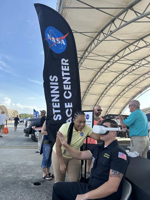 NASA image: NASA Attends Blue Angels Airshow
