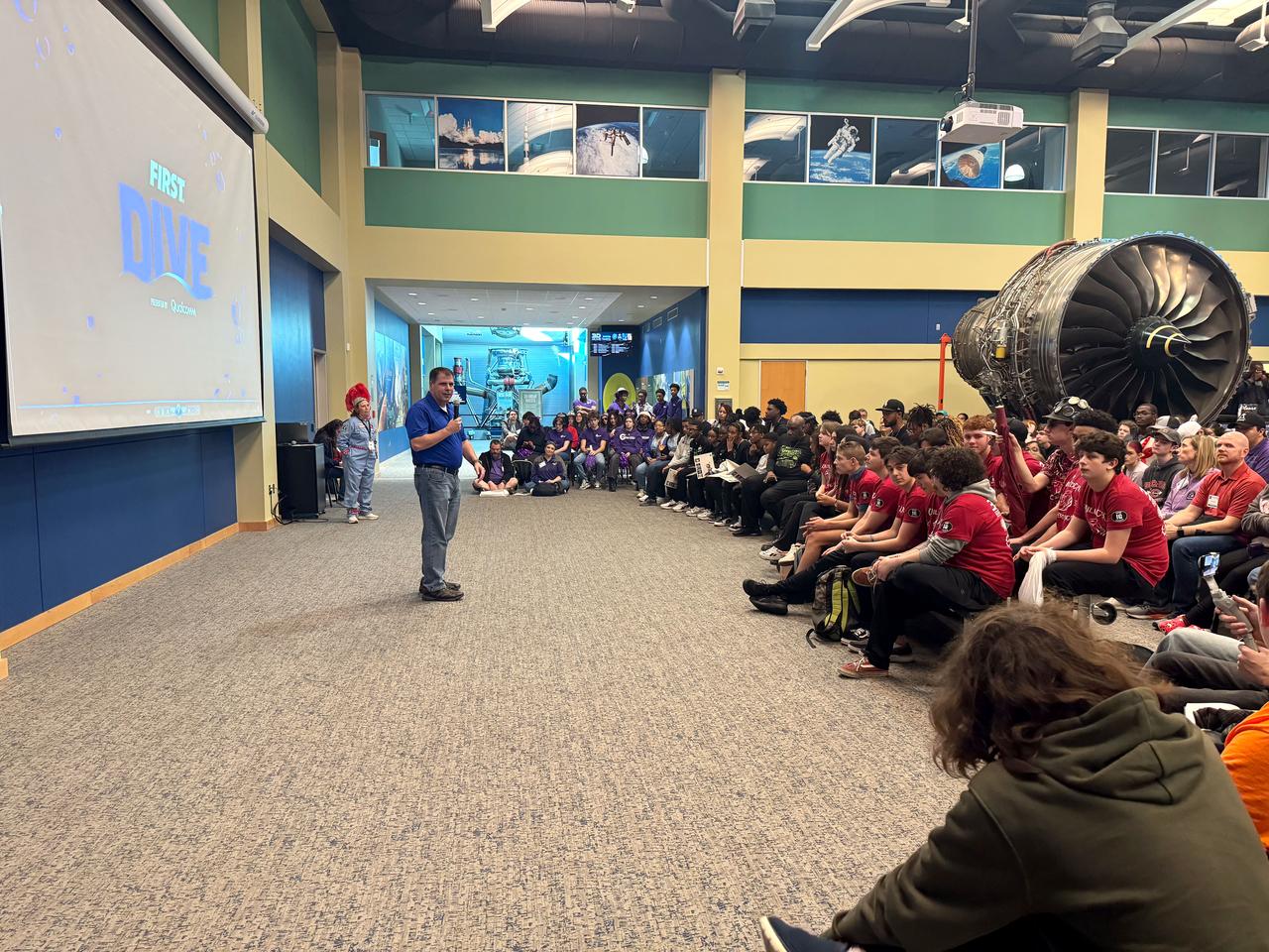 The NASA ASTRO CAMP® Community Partners (ACCP) program hosted a FIRST® Robotics Competition 2025 season kickoff event Jan. 4 at INFINITY Science Center, the official visitor center of NASA’s Stennis Space Center. NASA representatives welcomed competition teams as the event revealed the challenge for the new season. Teams will use engineering skills during the REEFSCAPE℠ challenge to strengthen one of the ocean’s most diverse habitats to build a better world. The third annual FIRST (For the Inspiration and Recognition of Science and Technology) Robotics Magnolia Regional, a NASA-sponsored event, is scheduled for March 13-15 in Laurel, Mississippi, at the South Mississippi Fairgrounds. The regional competition will serve as a championship-qualifying event for teams to compete in Houston in the world championship event in April. FIRST Robotics is described as the ultimate sport of the mind as teams concentrate and share in the excitement of success.