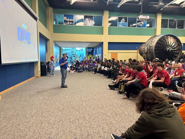 NASA image: NASA ASTRO CAMP® Hosts FIRST Robotics Kickoff Event