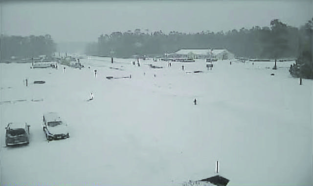 NASA image: NASA Stennis Becomes Winter Wonderland