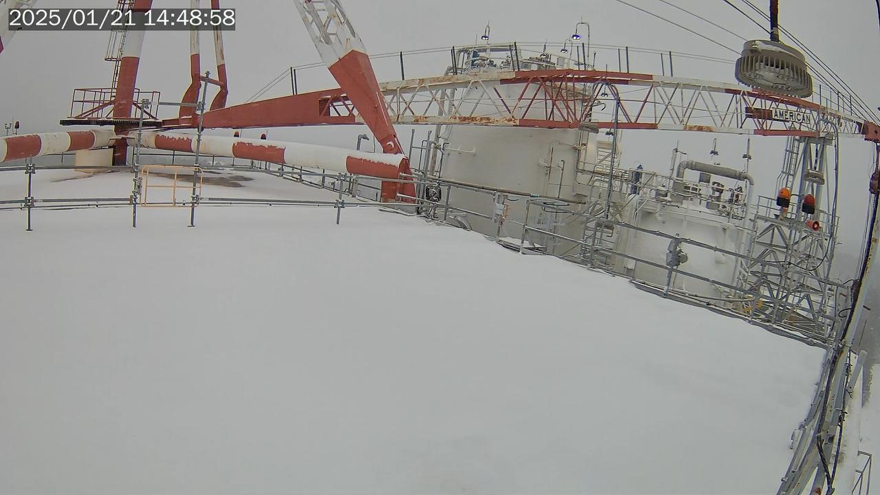 NASA’s Stennis Space Center near Bay St. Louis, Mississippi, is often associated with hot fires coming from the center’s long history of hot fire testing engines and stages that have helped power the nation’s space dreams since the first humans stepped foot on the Moon. However, NASA Stennis turned into a Winter Wonderland Jan. 21 when America’s largest rocket propulsion test site received a historic amount of snow across the unique federal city. Hancock County, where NASA Stennis is located, received five to seven inches of snow, according to the National Weather Service. It marked the most snow the county has received in 61 years. The December 31, 1963, snowfall holds the record at 10 inches of snow for Bay St. Louis, Mississippi.