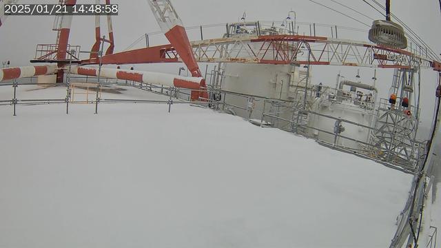 NASA image: NASA Stennis Becomes Winter Wonderland