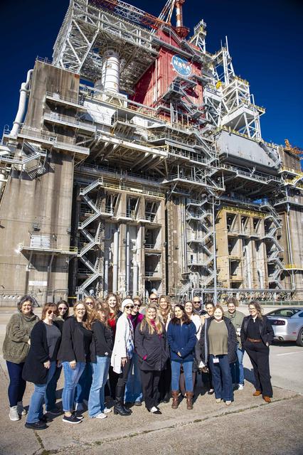 NASA image: Leadership Class Visits NASA Stennis