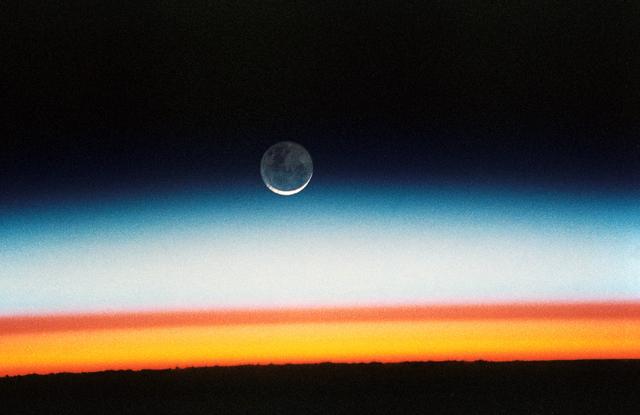 NASA image: Sunrise, Earth Limb
