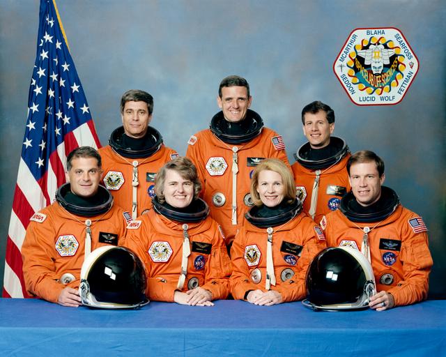 NASA image: STS-58 crew portrait