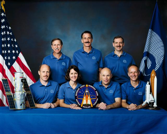 NASA image: STS-61 crew portrait