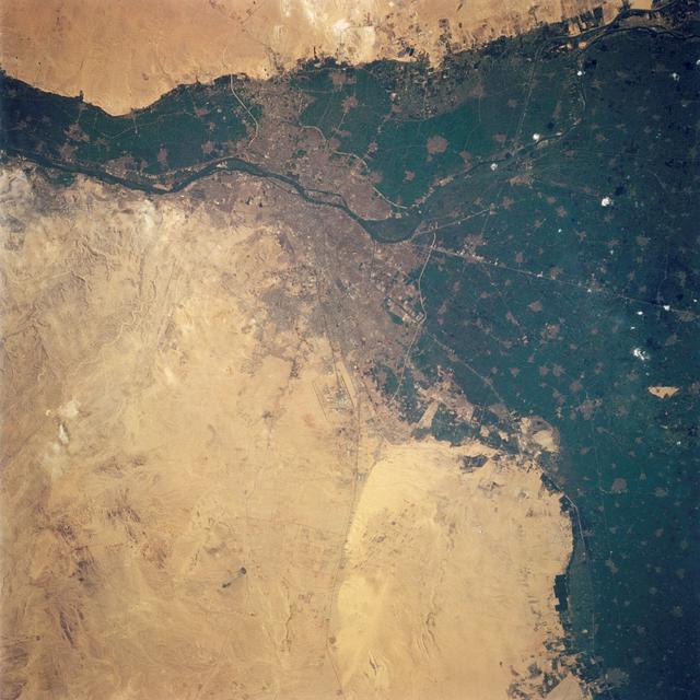 NASA image: Cairo, Egypt as seen from STS-62