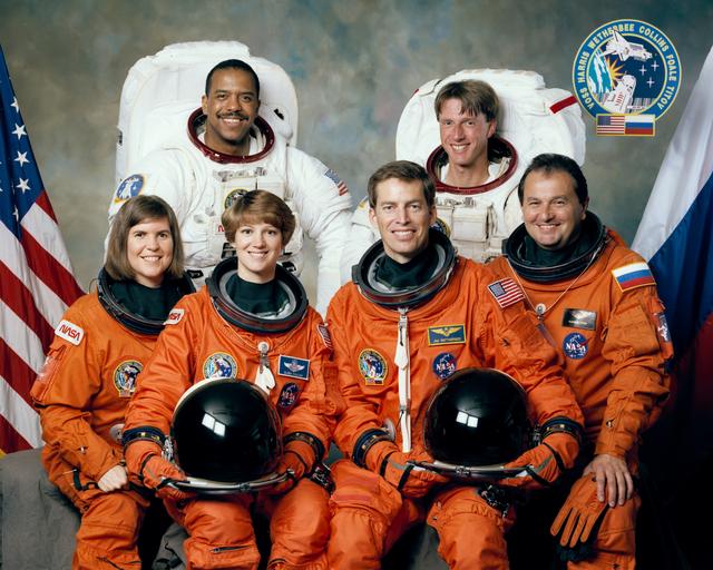 NASA image: STS-63 crew portrait