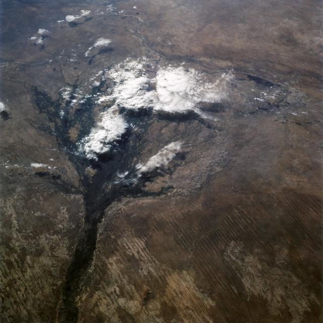 NASA image: Okavango Delta, Botswana as seen from STS-66 shuttle Atlantis