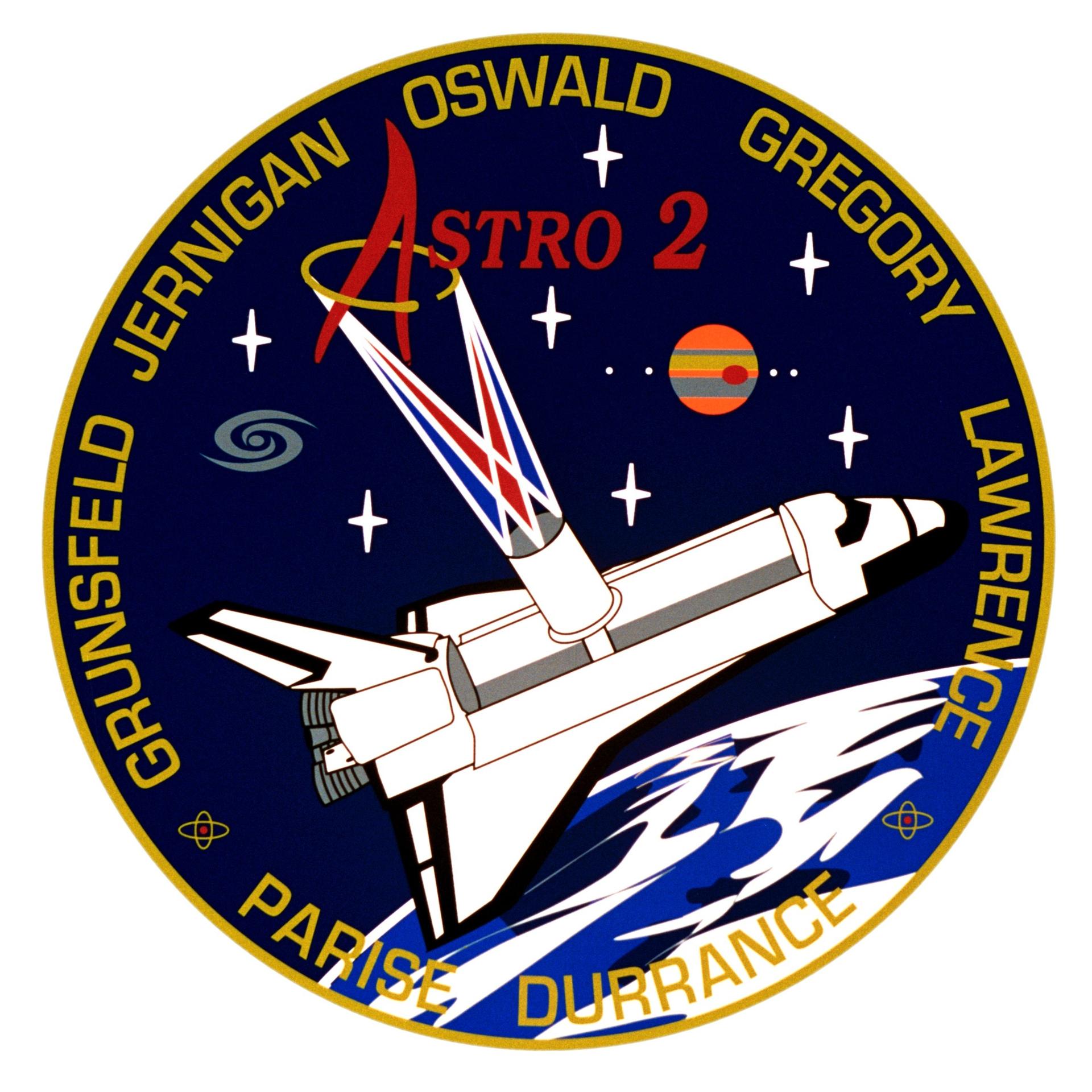 STS-67 crew patch