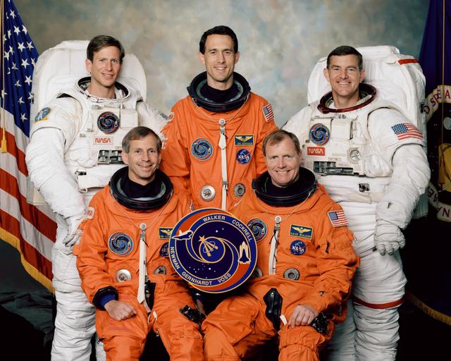 NASA image: STS-69 preflight crew portrait
