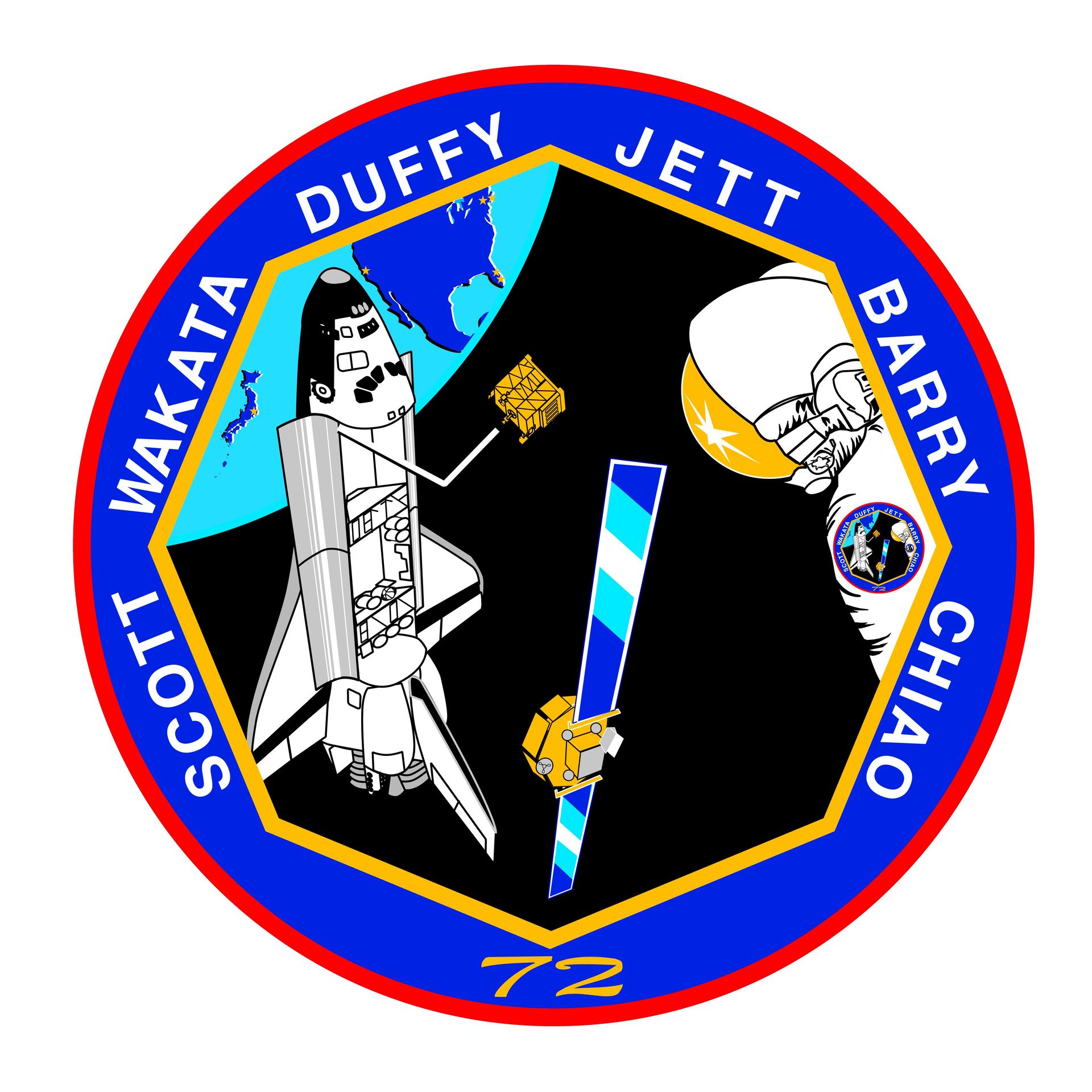 STS-72 patch