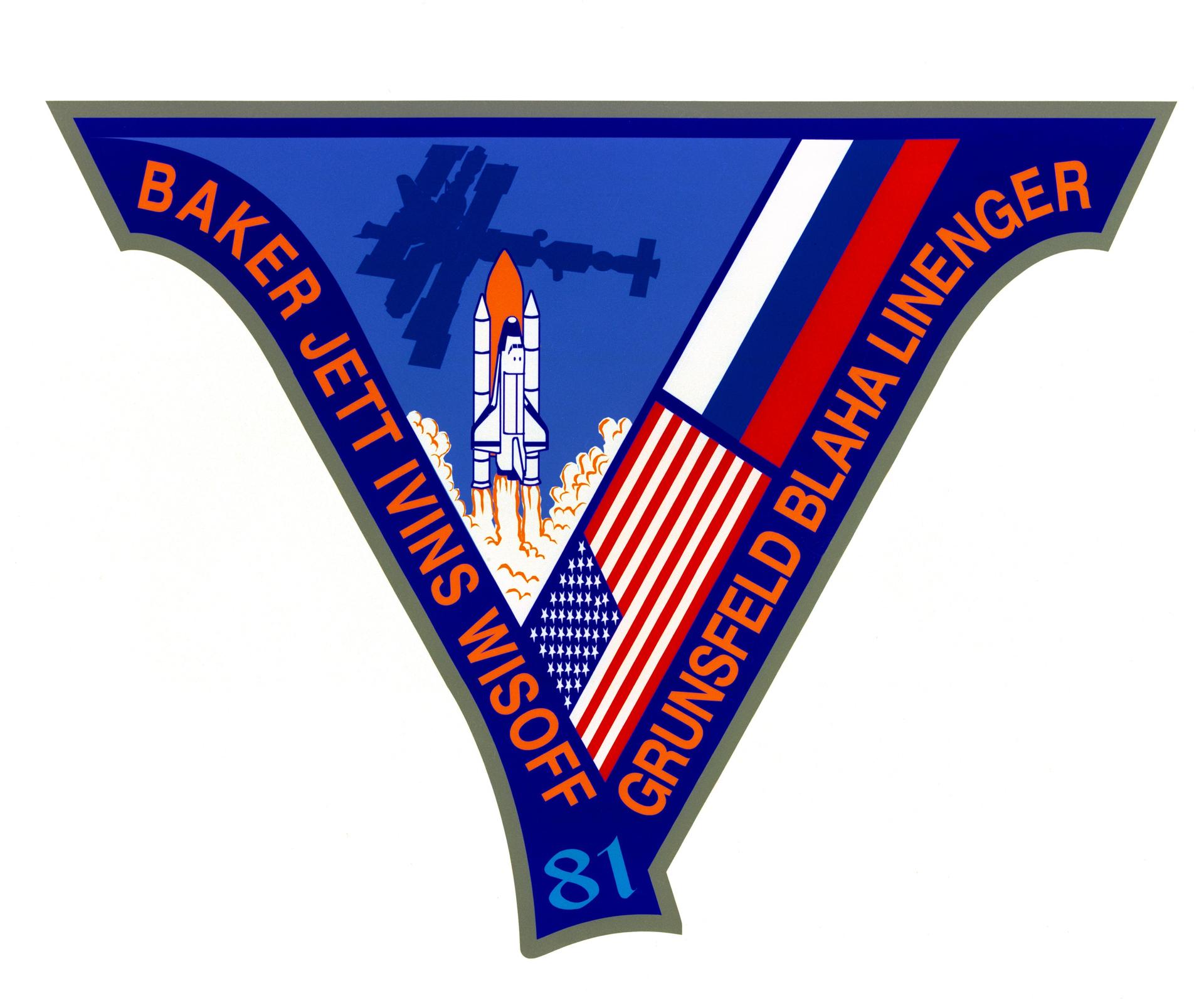 STS-81 crew patch