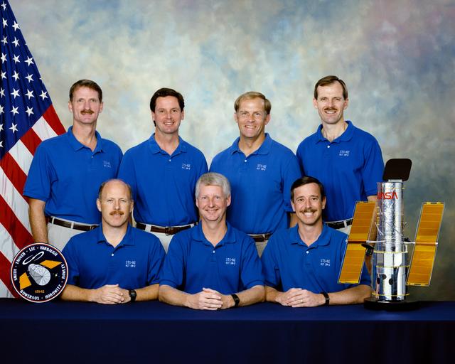 NASA image: STS-82 official crew portrait