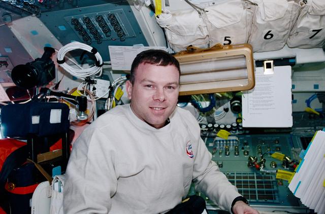 NASA image: Kelly on the flight deck