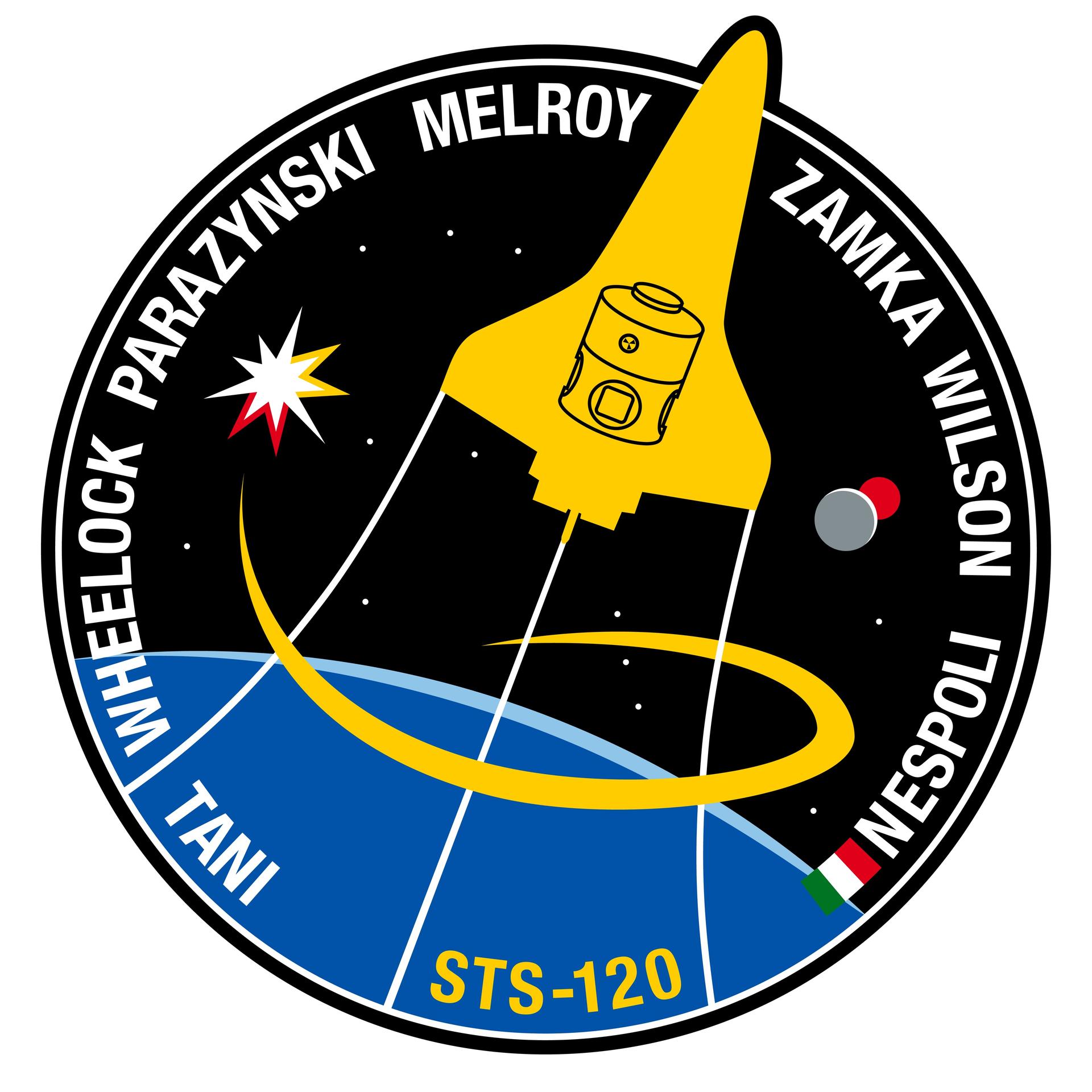 STS-120 mission patch
