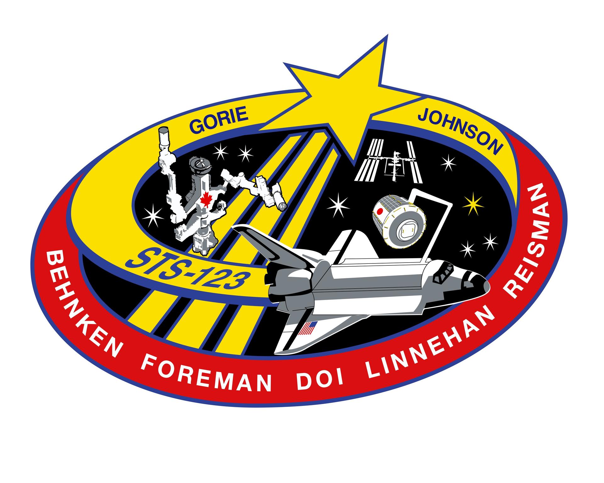 STS-123 crew patch