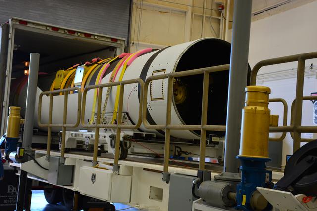 NASA image: Pegasus XL CYGNSS Stage 1 Motor Arrival/Offload