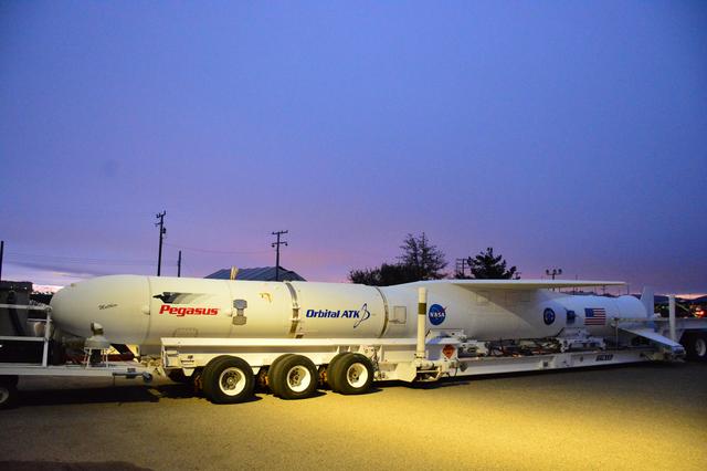 NASA image: Pegasus XL CYGNSS Rollout