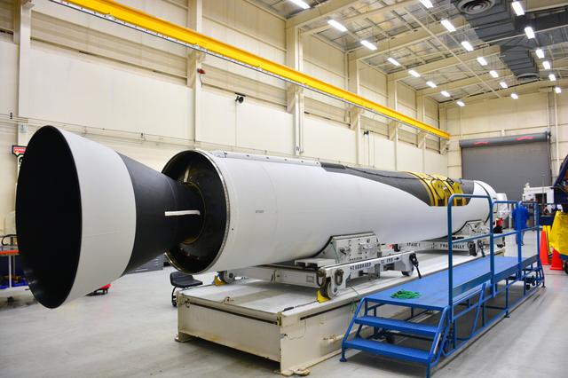 NASA image: Pegasus ICON Stage 1 Motor Arrival