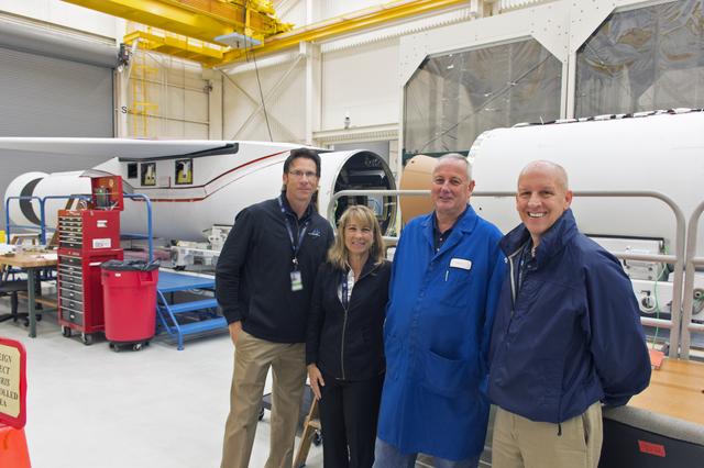 NASA image: Upper Management Visits Pegasus ICON