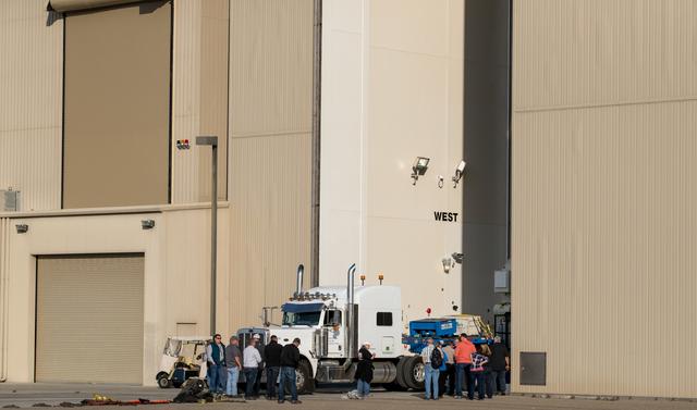 NASA image: Delta II JPSS-1 Spacecraft Arrival