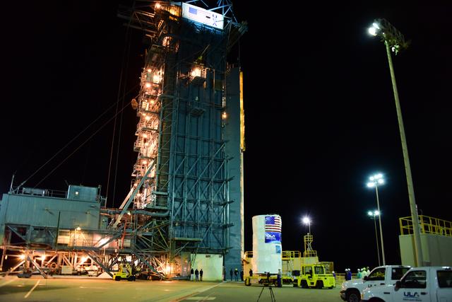 JPSS-1 Spacecraft Transport to SLC-2, Lift & Mate to Delta II 