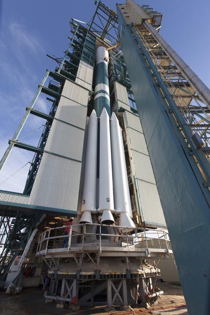 NASA image: Delta II JPSS-1 Rollback