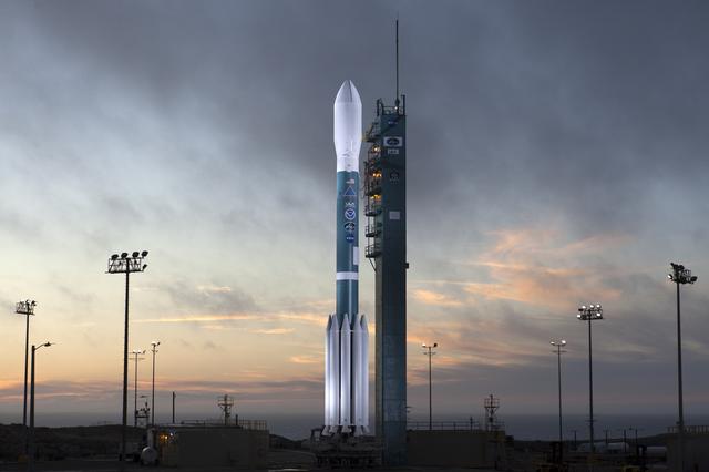 NASA image: Delta II JPSS-1 Rollback