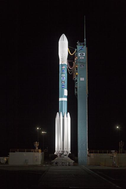 NASA image: Delta II JPSS-1 at SLC-2