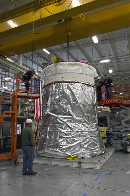 NASA image: InSight Atlas V ASA to ISA Installation