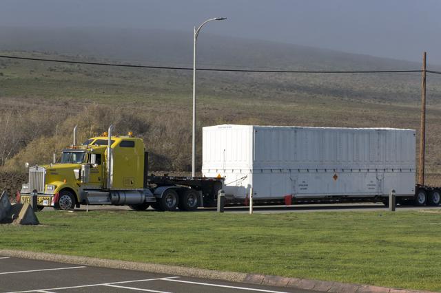 Delta II ICESat-2 Fairing Arrival