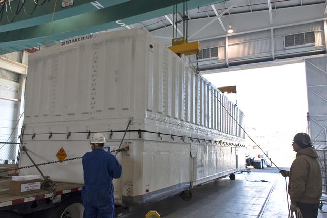 NASA image: Delta II ICESat-2 Fairing Offload