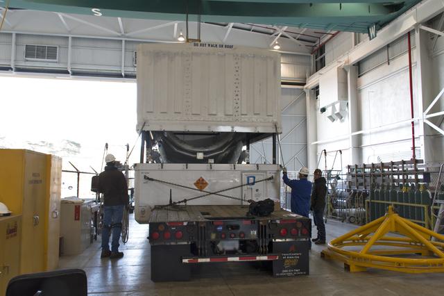 NASA image: Delta II ICESat-2 Fairing Offload