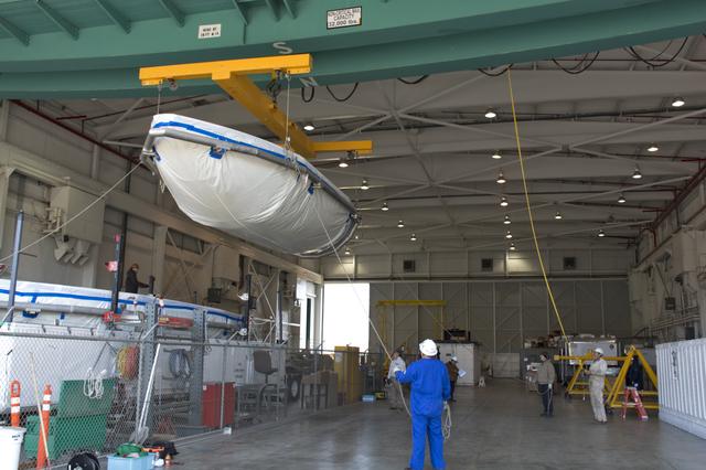 Delta II ICESat-2 Fairing Offload