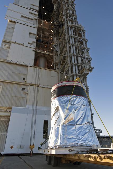 NASA image: InSight Atlas V ISA-ASA Lift and Mate