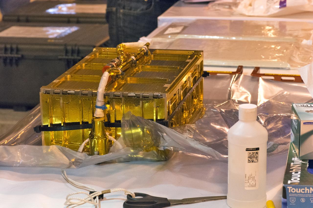 At Vandenberg Air Force Base in California, twin communications-relay CubeSats, called Mars Cube One (MarCO) are prepared for installation on an Atlas V rocket. MarCO constitutes a technology demonstration being built by NASA's Jet Propulsion Laboratory, Pasadena in California. They will launch in on the same United Launch Alliance Atlas V rocket as NASA's Interior Exploration using Seismic Investigations, Geodesy and Heat Transport, or InSight, spacecraft to land on Mars. CubeSats are a class of spacecraft based on a standardized small size and modular use of off-the-shelf technologies. Many have been made by university students, and dozens have been launched into Earth orbit using extra payload mass available on launches of larger spacecraft. InSight is the first mission to explore the Red Planet's deep interior. InSight is scheduled for liftoff May 5, 2018. InSight will be the first mission to look deep beneath the Martian surface. It will study the planet's interior by measuring its heat output and listen for marsquakes. InSight will use the seismic waves generated by marsquakes to develop a map of the planet’s deep interior. The resulting insight into Mars’ formation will provide a better understanding of how other rocky planets, including Earth, were created. NASA’s Jet Propulsion Laboratory in Pasadena, California, manages the InSight mission for the agency’s Science Mission Directorate. InSight is part of NASA's Discovery Program, managed by its Marshall Space Flight Center in Huntsville, Alabama. The spacecraft, including cruise stage and lander, was built and tested by Lockheed Martin Space in Denver. Several European partners, including France's space agency, the Centre National d'Étude Spatiales, and the German Aerospace Center, are supporting the mission. United Launch Alliance of Centennial, Colorado, is providing the Atlas V launch service. NASA’s Launch Services Program, based at its Kennedy Space Center in Florida, is responsible for laun