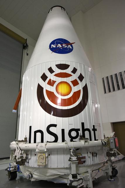 NASA image: InSight Lift & Mate