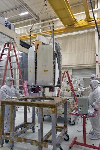 NASA image: Pegasus ICON Spacecraft Arrival Activites