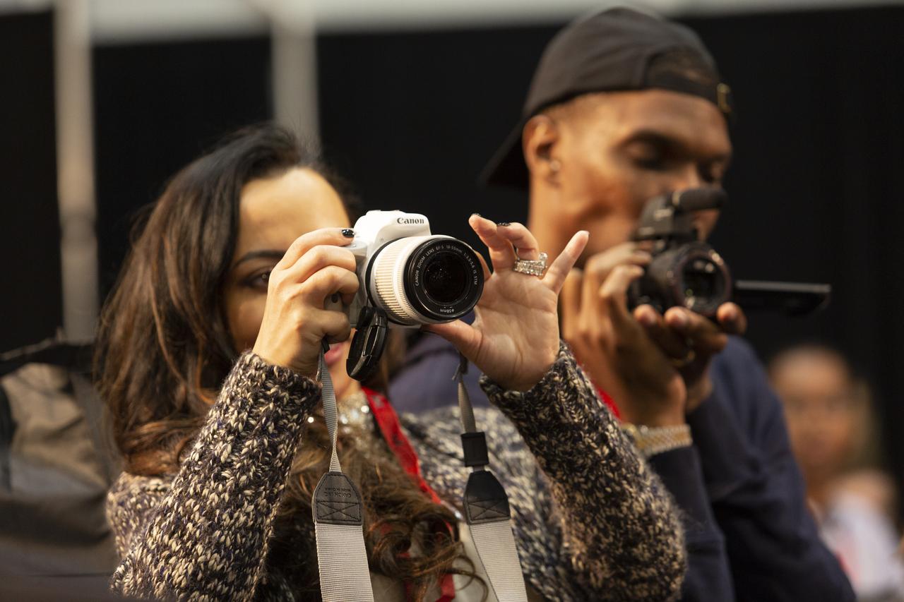 Members of the media and social media participants attended the NASA's Interior Exploration using Seismic Investigations, Geodesy and Heat Transport, or InSight, prelaunch briefing at Vandenberg Air Force Base in California. The presentation focused on InSight Mars lander. InSight is scheduled for liftoff May 5, 2018, atop a United Launch Alliance (ULA) Atlas V rocket from Space Launch Complex 3 at Vandenberg. The spacecraft will be the first mission to look deep beneath the Martian surface studying the planet's interior by measuring its heat output and listen for marsquakes.