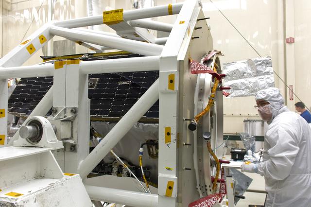 NASA image: Pegasus ICON Horizontal Prior to Mate