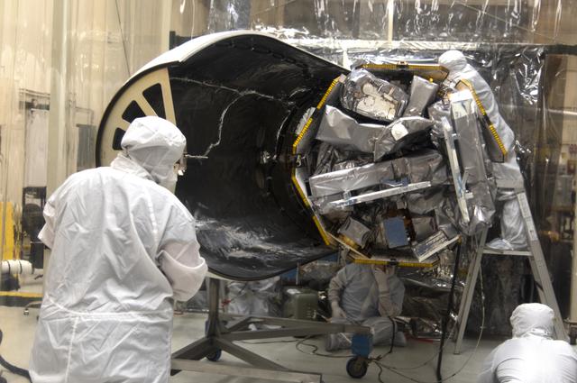 NASA image: Pegasus ICON Fairing Installation